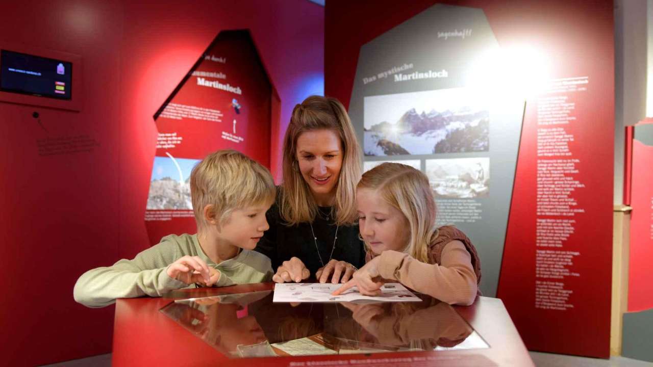 Besucherzentrum Glarnerland UNESCO-Welterbe Tektonikarena Sardona – Standort Elm