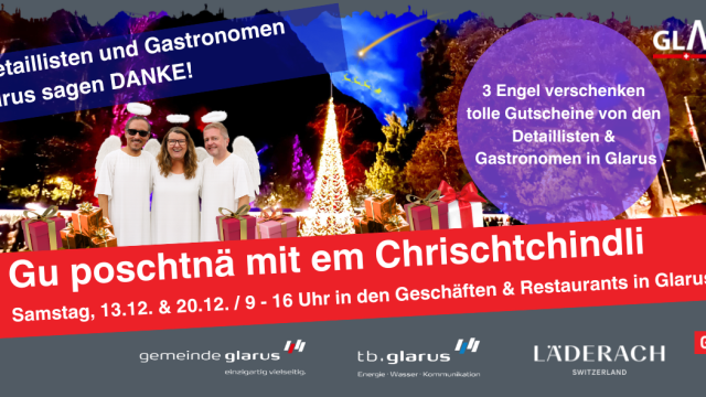 Gu poschtnä mit em Chrischtchindli