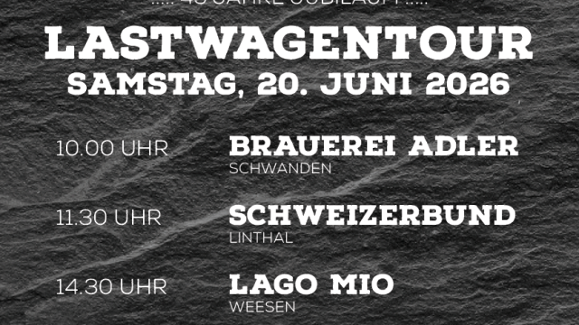 Rämlers - Lastwagen-Tour (45 Jahr Jubiläum)