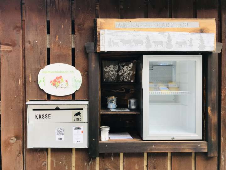 Alpkäse-Hüsli in Ennenda, Alp Mühlebach