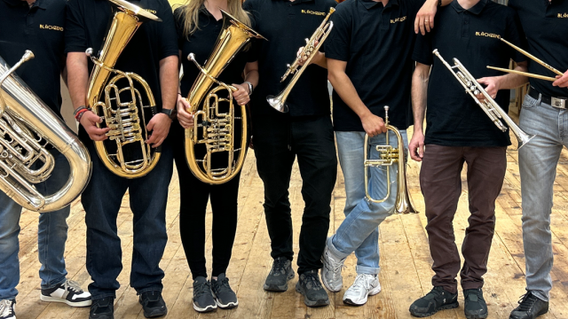 Blachzend live auf  der Sommerbühne 